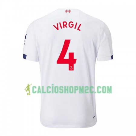 Liverpool Virgil van Dijk 4 Maglia Trasferta 2019/2020 Manica Corta